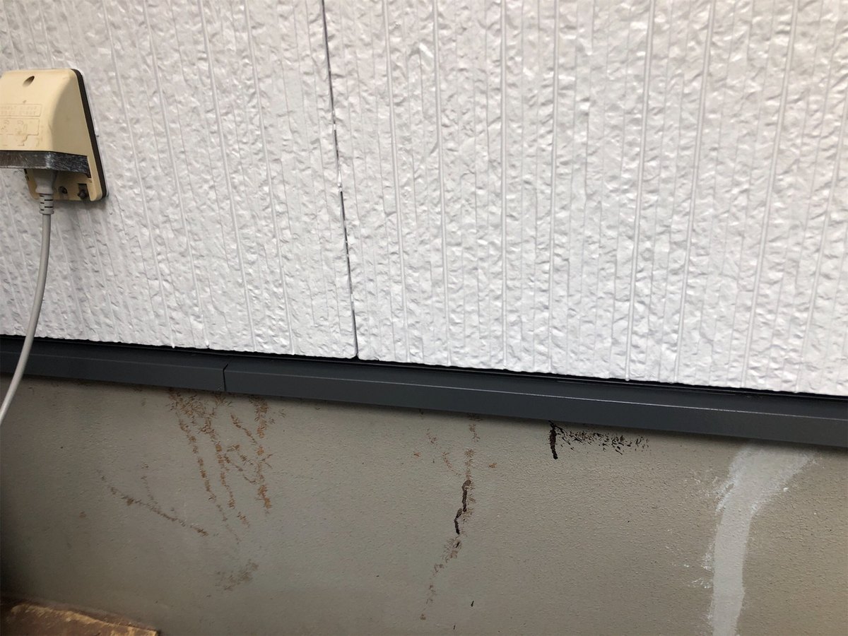 水切り板金 / 上塗りの完了