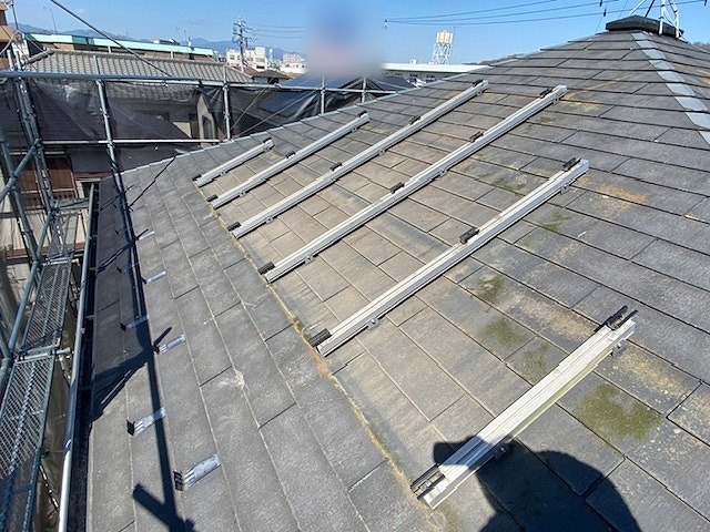 屋根 / 取り外したあと