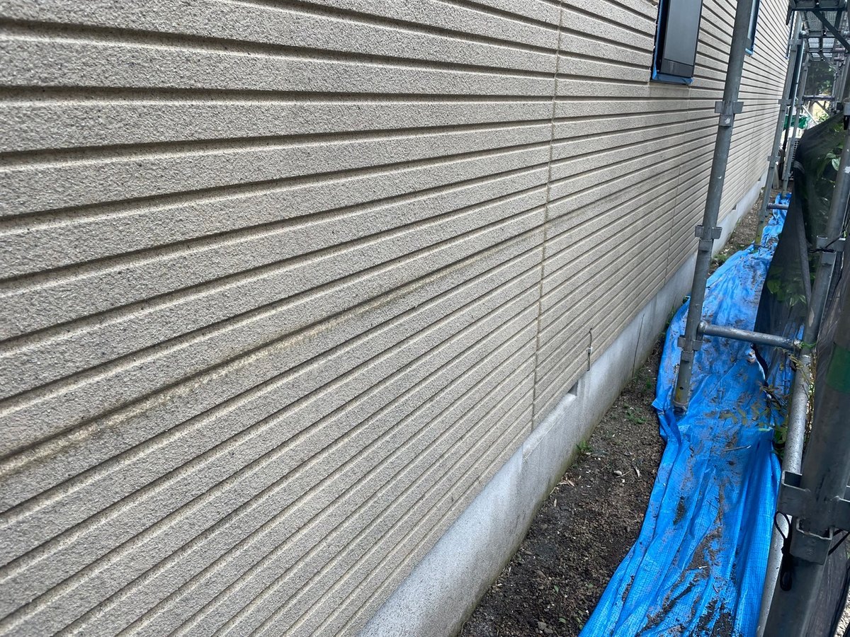 シーリング（外壁の目地・横の目地） / 施工前