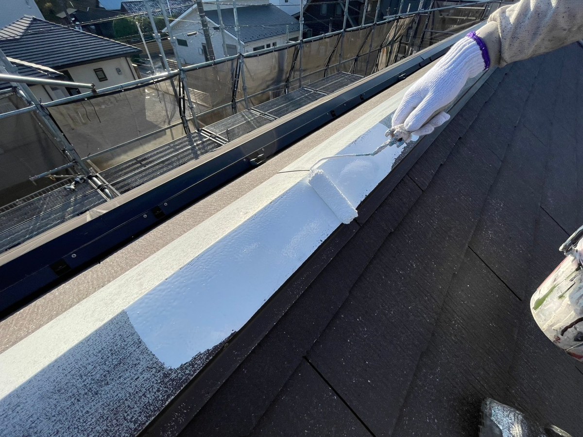 棟板金の錆止め