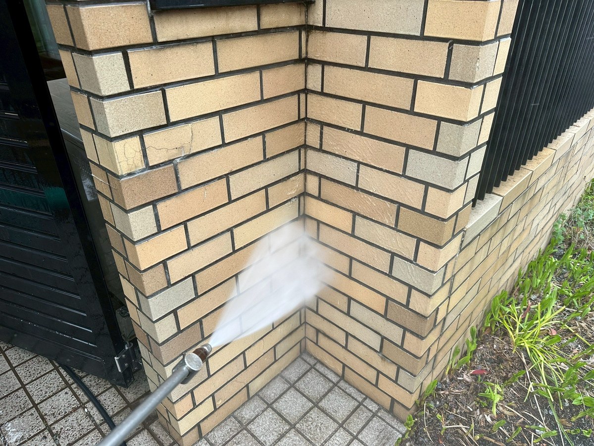 高圧洗浄 / 外構の塀