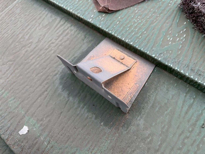 雪止め金具 / 目荒らし完了