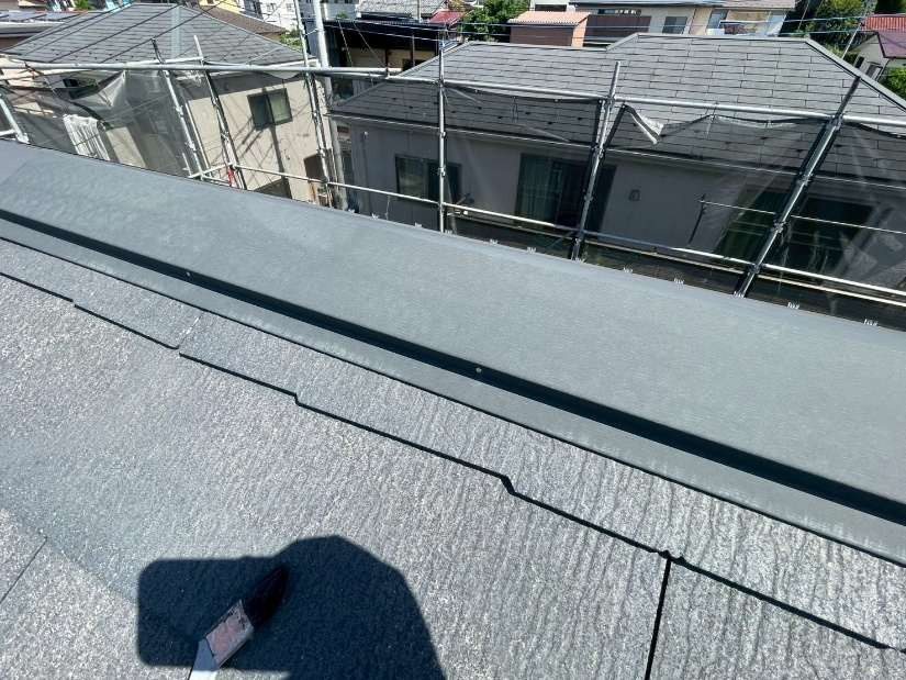 棟板金の施工前