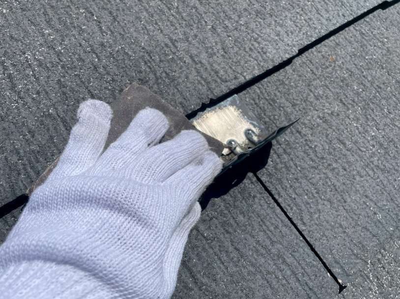 雪止め金具 / 目荒らし