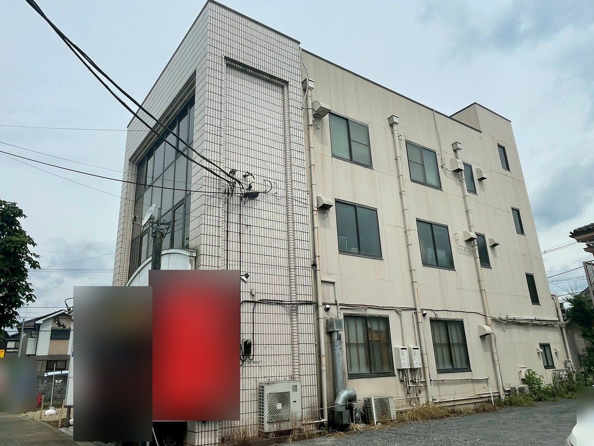 施工前の外観（道路側の角）