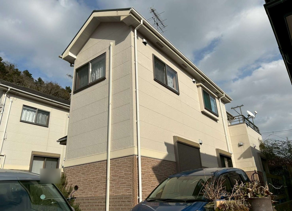 施工前の外観（側面）