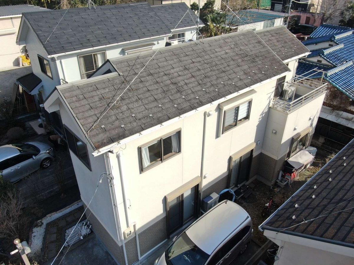 施工前(斜め上から)