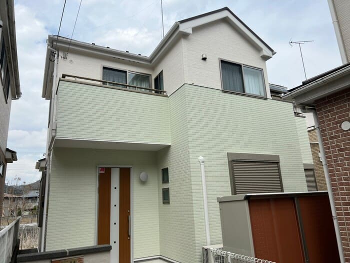 西多摩郡日の出町の外壁塗装事例