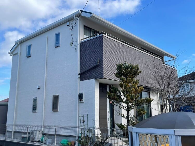 東京都羽村市の外壁塗装事例